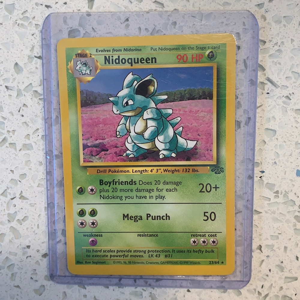 Nidoqueen - 23/64 - Rare - Jungle Unlimited